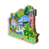 Магнит на холодильник для Флорианополиса, Бразилия, 1906 г.