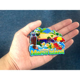 Kühlschrankmagnet für Marco Island, Florida, USA 200