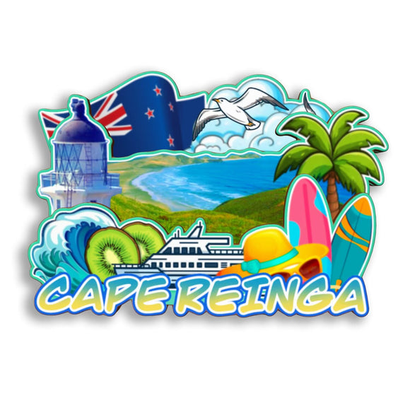 Refrigerator Magnet for Cape Reiga New Zealand  2767