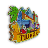 Kühlschrankmagnet für Trogir Kroatien 2224