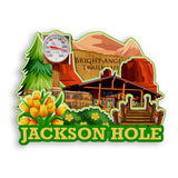 Refrigerator Magnet for Jackson Hole Wyoming USA  931