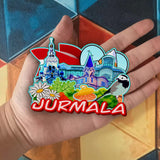 Refrigerator Magnet for Jurmala Latvia  2489