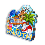 Refrigerator Magnet for Exmouth Australia  2714