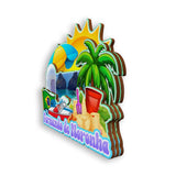 Магнит на холодильник для Фернандо де Норонья, Бразилия, 1923 г.