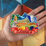 Refrigerator Magnet for Cannes France  2602