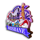 Refrigerator Magnet for Brisbane Australia  2649