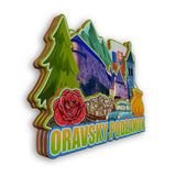 Refrigerator Magnet for Oravsky Podzamok Slovakia  2381