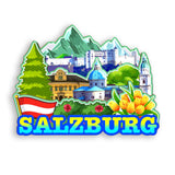 Refrigerator Magnet for Salzburg Austria  1591