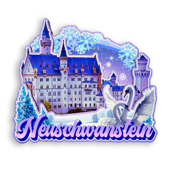 Kühlschrankmagnet für Neuschwanstein Deutschland 1203