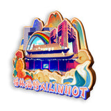 Refrigerator Magnet for Xilinhot, Inner Mongolia, China  855