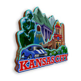 Refrigerator Magnet for Kansas City Missouri USA  1020