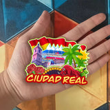 Refrigerator Magnet for Ciudad Real Spain  1498