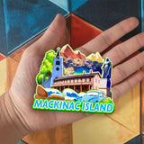Refrigerator Magnet for Mackinac Island Michigan USA  999