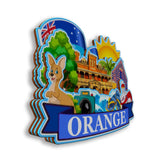 Refrigerator Magnet for Orange Australia  2702