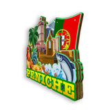 Refrigerator Magnet for Peniche Portugal  1964