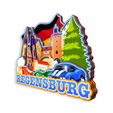 Kühlschrankmagnet für Regensburg Deutschland 1230
