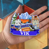 Refrigerator Magnet for Vik Iceland  2246