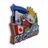 Refrigerator Magnet for Richmond Canada  1868