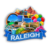 Магнит на холодильник для Роли, Северная Каролина, США, 1082