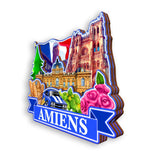 Refrigerator Magnet for Amiens France  1366