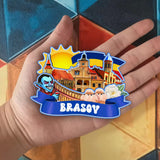 Refrigerator Magnet for Brasov Romania  2322