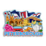 Refrigerator Magnet for Peterborough UK  2884