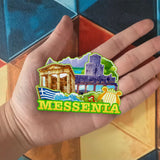 Refrigerator Magnet for Messenia Greece  1791