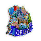 Refrigerator Magnet for Orleans France  1339