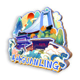 Refrigerator Magnet for Guanling, Guizhou, China  671