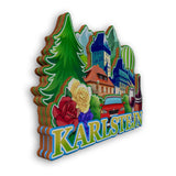 Refrigerator Magnet for Karlstejn Czech  2106