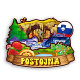 Магнит на холодильник для Постойна Словения 2357