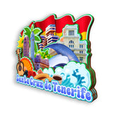 Refrigerator Magnet for Santa Cruz de Tenerife Spain  1431