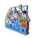 Refrigerator Magnet for Helsinki Finland  2333