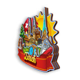 Kühlschrankmagnet für Zürich Schweiz 2029