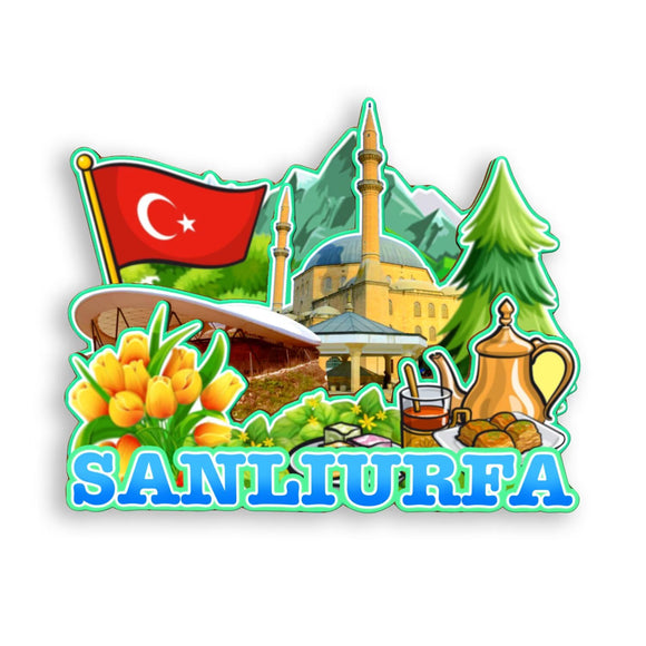 Refrigerator Magnet for Sanliurfa Turkey  1672
