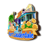 Refrigerator Magnet for Fort Lauderdale Florida USA  184
