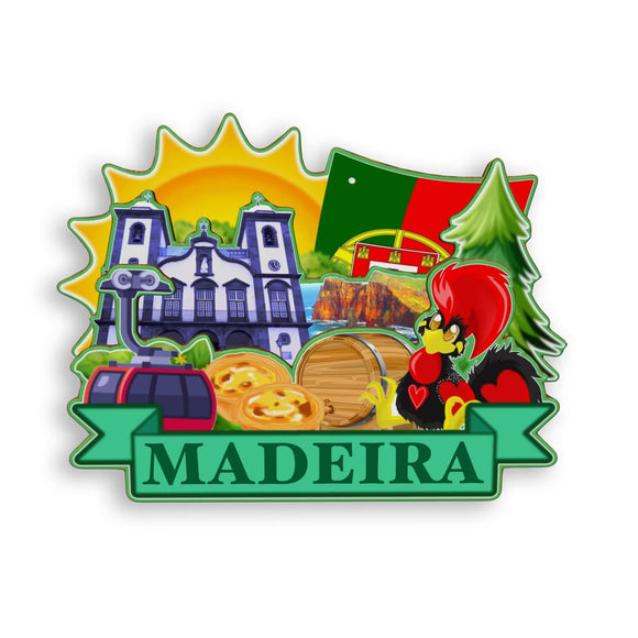 Refrigerator Magnet for Madeira Portugal  1941
