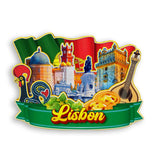 Refrigerator Magnet for Lisbon Portugal  1935