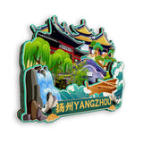 Refrigerator Magnet for Yangzhou, Jiangsu, China  408