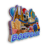 Refrigerator Magnet for Bordeaux France  2571