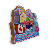 Refrigerator Magnet for Kelowna Canada  1883