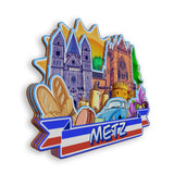 Refrigerator Magnet for Mets France  1354