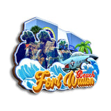 Магнит на холодильник для Форт-Уолтон-Бич, Флорида, США 210