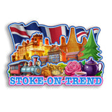 Refrigerator Magnet for Stoke-On-Trend UK  2878