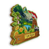 Refrigerator Magnet for Werfen Austria  1618