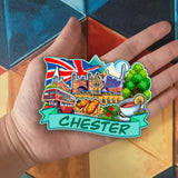 Refrigerator Magnet for Chester UK  2864