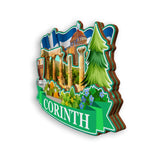 Refrigerator Magnet for Corinth Greece  1732