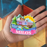 Kühlschrankmagnet für Milos, Griechenland 1766