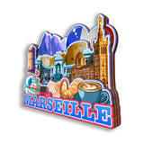 Refrigerator Magnet for Marseille France  2592