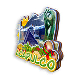Refrigerator Magnet for Acapulco Mexico  1811